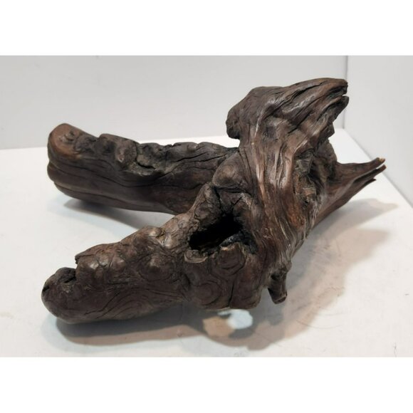 Vintage Petrified Wood Fossil Shaped Dinosaur Look? 11" by 10" by 6.5" - Picture 6 of 16